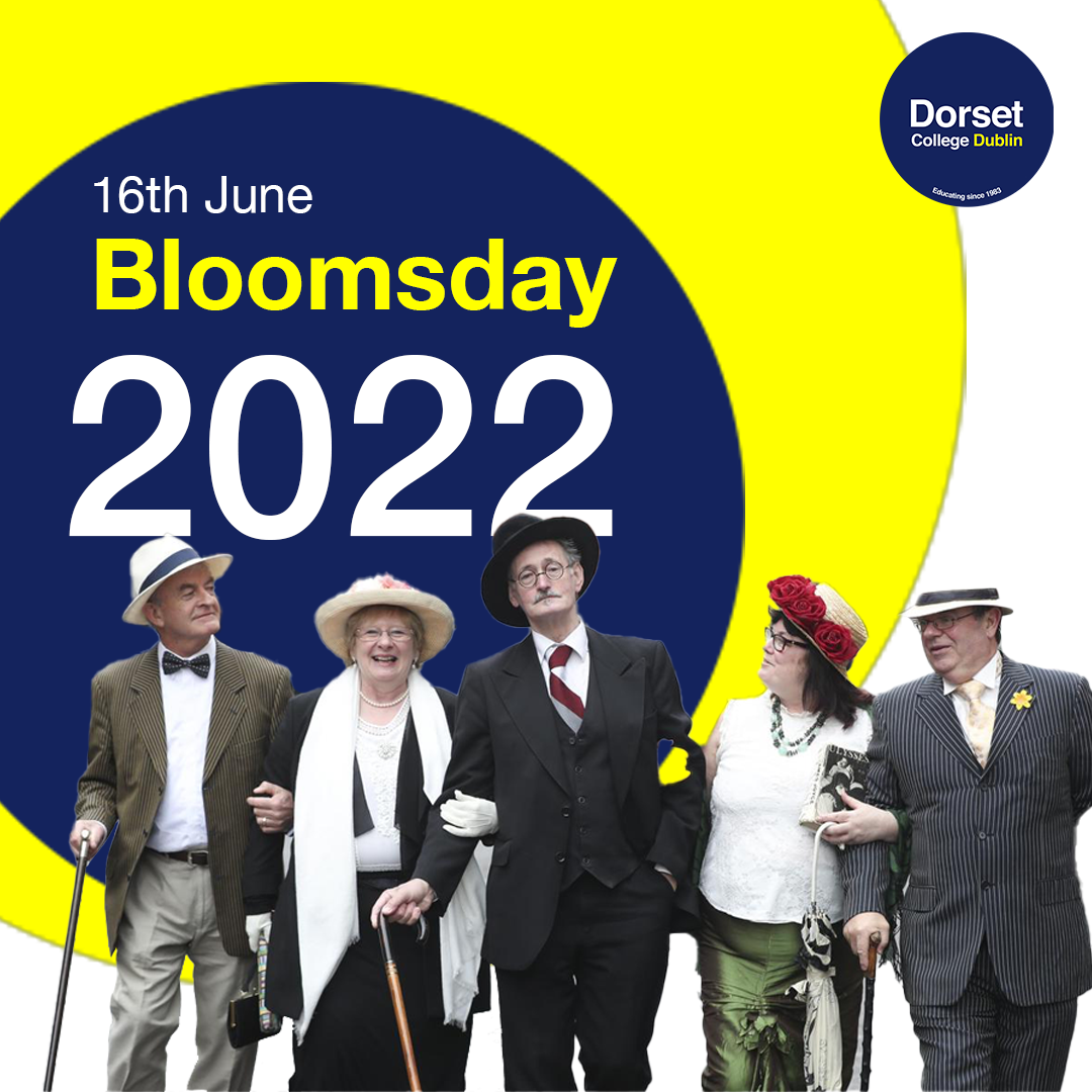 Bloomsday 2022 Dorset College Dublin Business, IT Computing & English